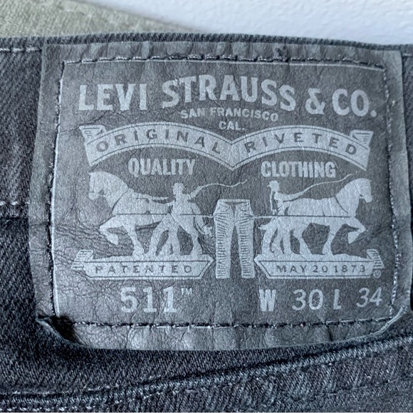 Levi’s 511 Black - 30 x 31 - Picture 3 of 4